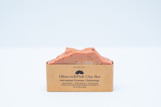 Hibiscus & Pink Clay Bar